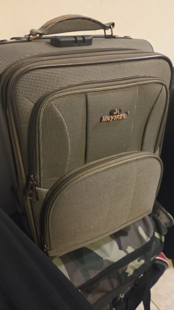 Tinytrek Olive Green Carry-On Suitcase - photo 3