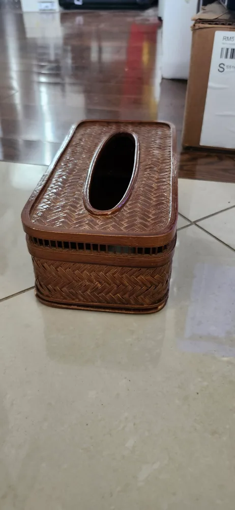 Wicker Tissue Box Cover thumbnail