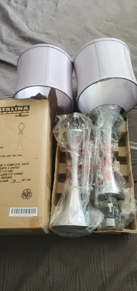 Catalina Lighting Table Lamps - New in Box thumbnail