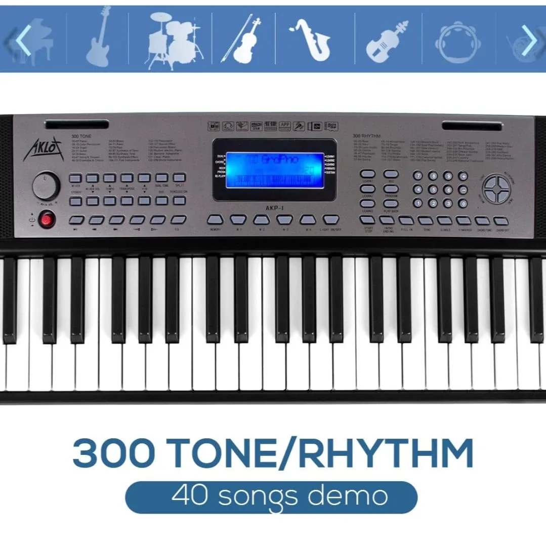 Aklot AKP-I 61-Key Keyboard image indicator(4)