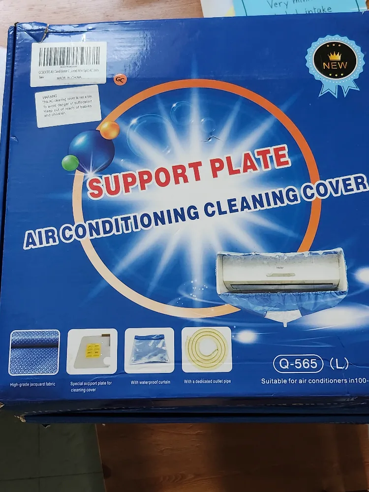 New Air Conditioner Cleaning Cover - Q-565 (L) thumbnail