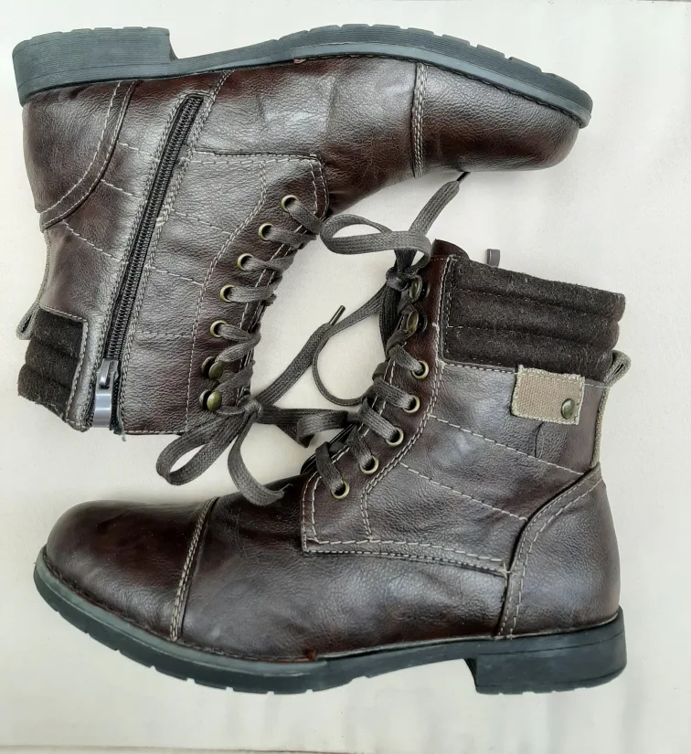 Call it SpringBrown Lace-Up Ankle Boots thumbnail