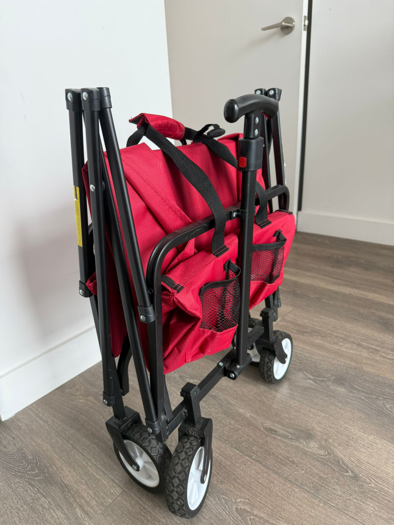 Red Collapsible Utility Wagon