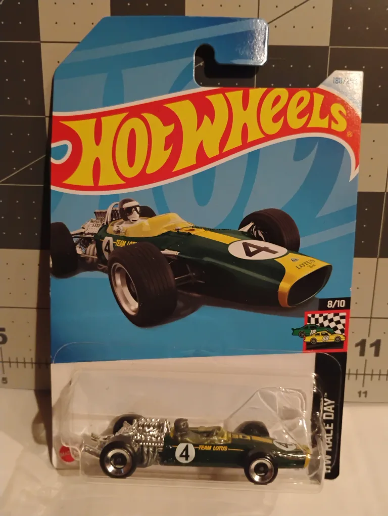 Hot Wheels 67 Lotus Type 49 2024 Series HW Race Day thumbnail