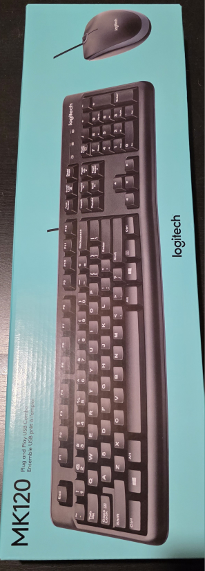 Logitech MK120 Keyboard and Mouse Combo - New in Box!