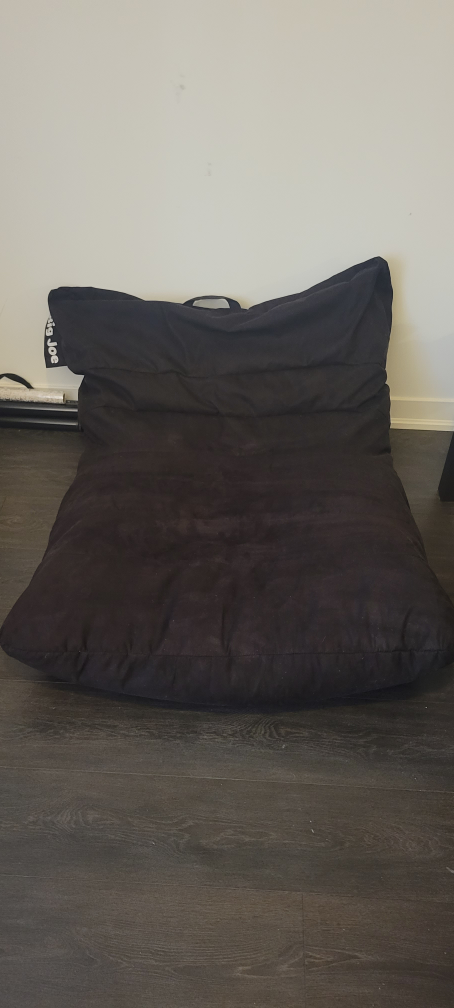Big Joe Roma Black Bean Bag Lounge - photo 3