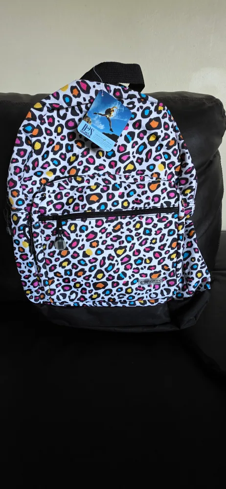 New D2S Backpack with Leopard Print thumbnail