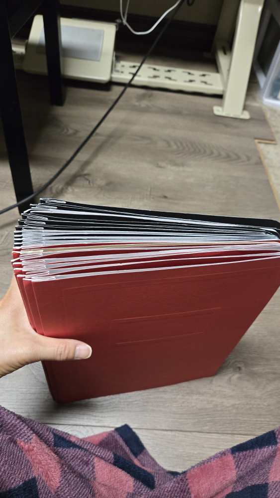 Red File Folders - photo 2