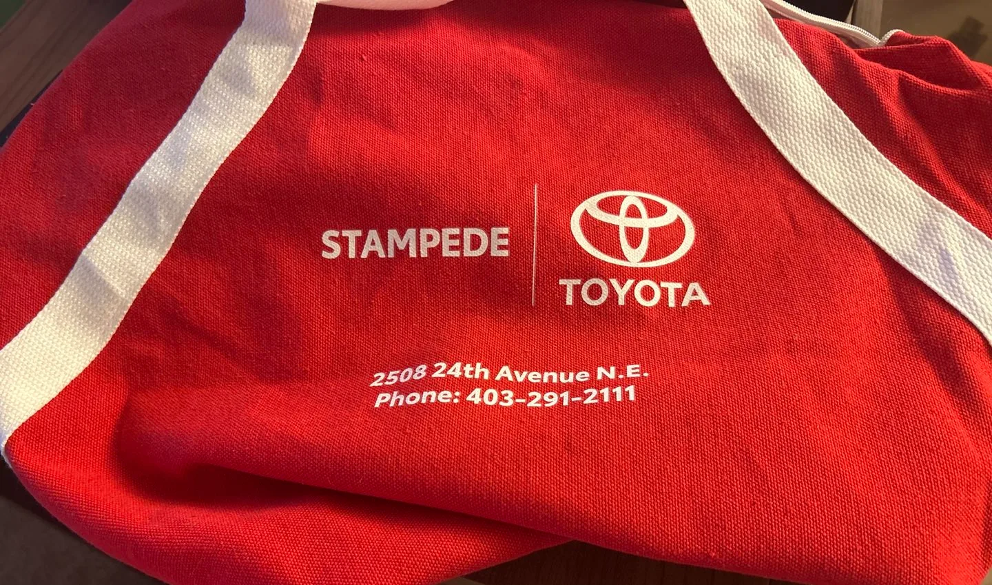 stampede toyota bag thumbnail