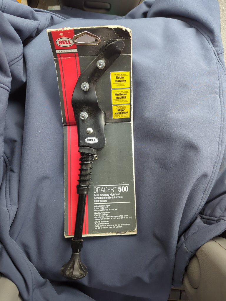 Bell Bracer 500 Rear-Mounted Bicycle Kickstand