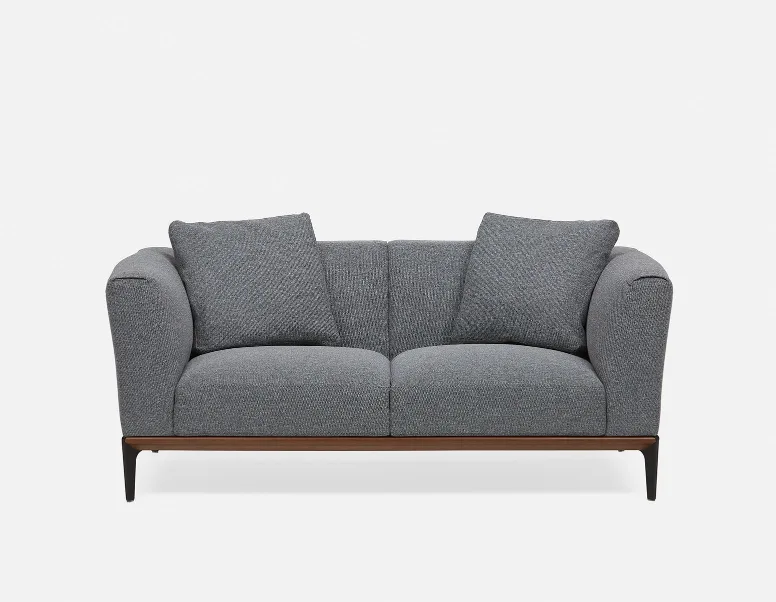 Grey Two-Seater Structube Freddy Lovesest - FREE DELIVERY thumbnail