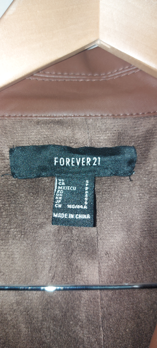 Forever 21 Brown Trench Coat - Size S - photo 2