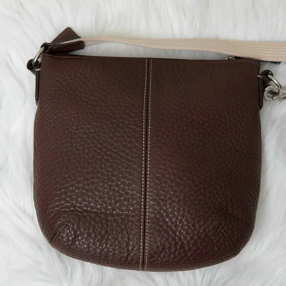 Coach Brown Leather Crossbody Bag image indicator(5)