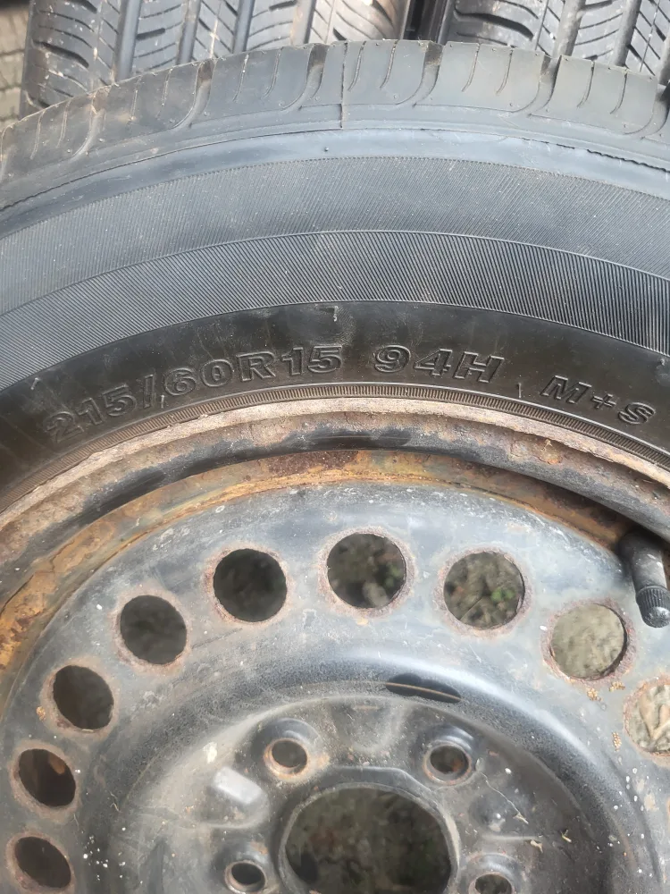 215/60R15 Tire Set thumbnail