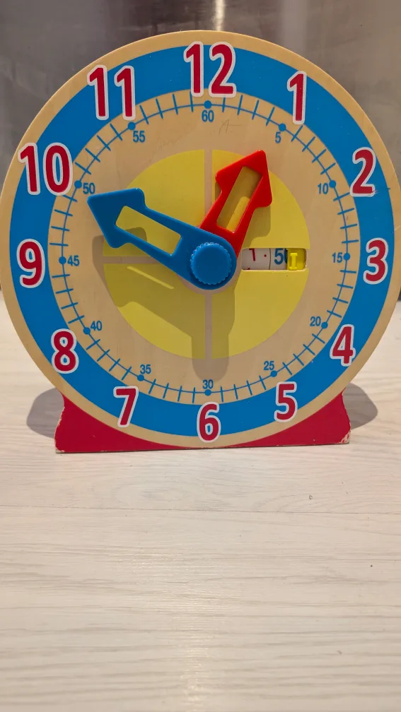 Melissa & Doug Turn and Tell Clock Toy thumbnail