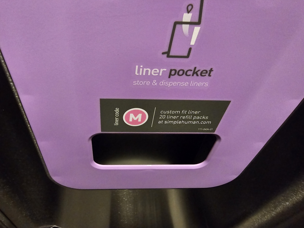 Simplehuman Fingerprint 45L Proof Trash Can - photo 5