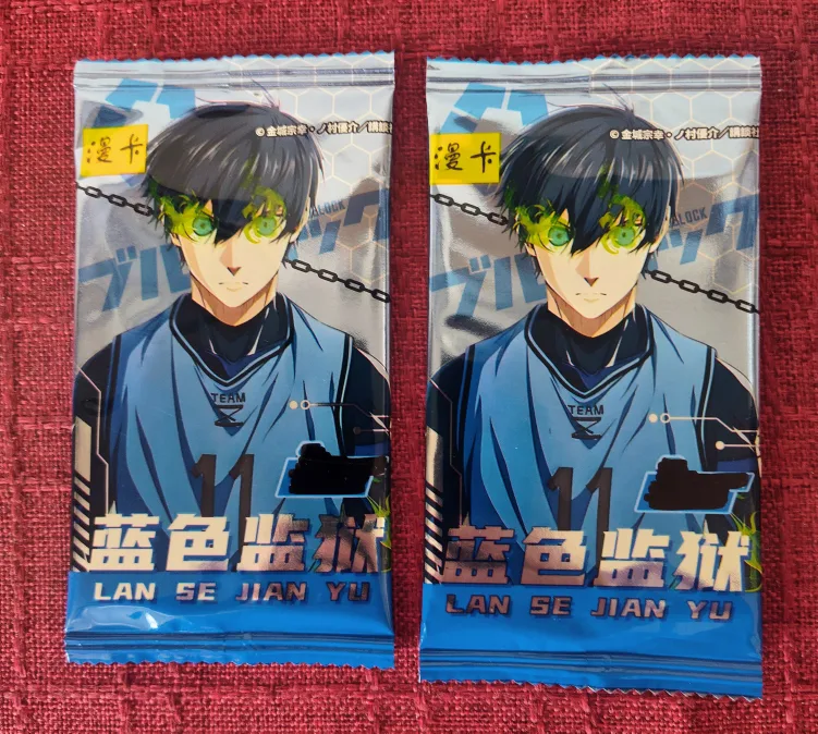 2 Japanese Blue Block Card Packs - 5 cards per pack thumbnail