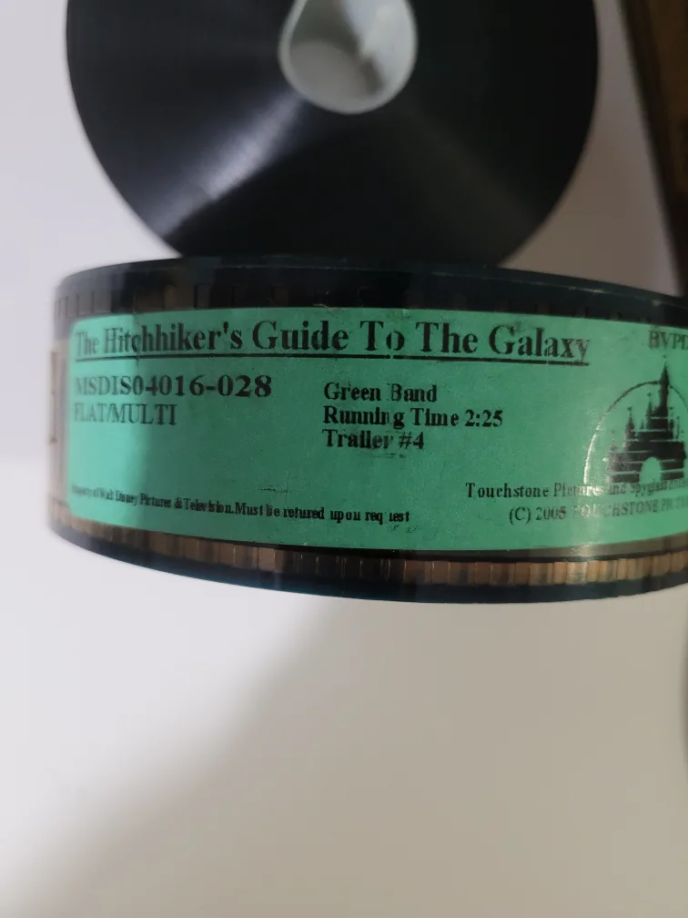 The Hitchhiker's Guide To The Galaxy Film Reel 🇨🇦 thumbnail