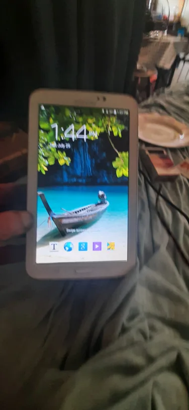 Samsung Tablet - White image indicator(3)