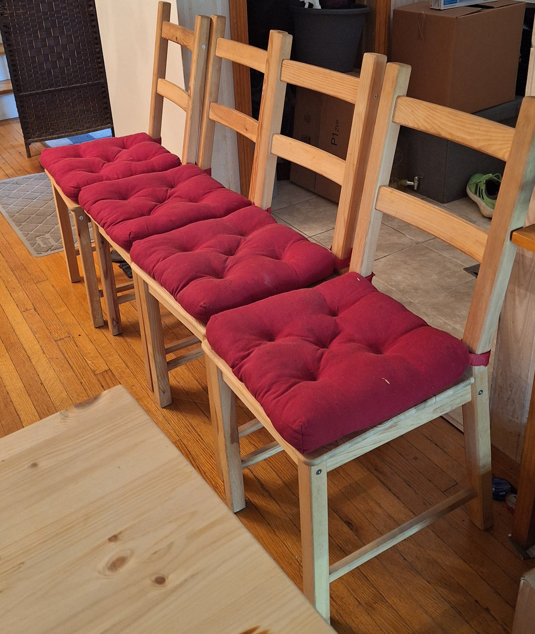 IKEA INGO / IVAR Dining Table & 4 Chairs - Pine - photo 3