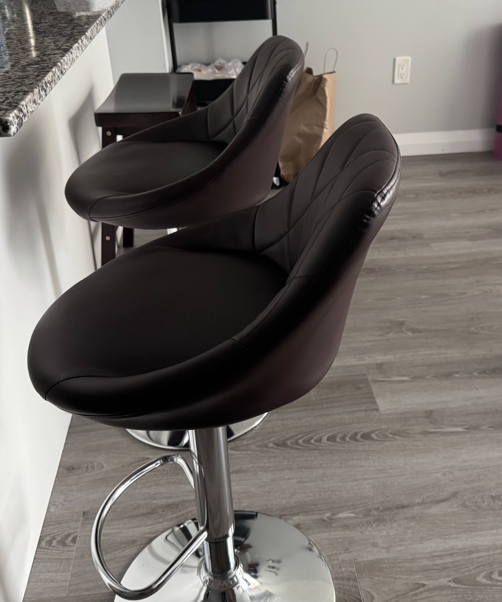 Swivel Bar Stools - Set of 2