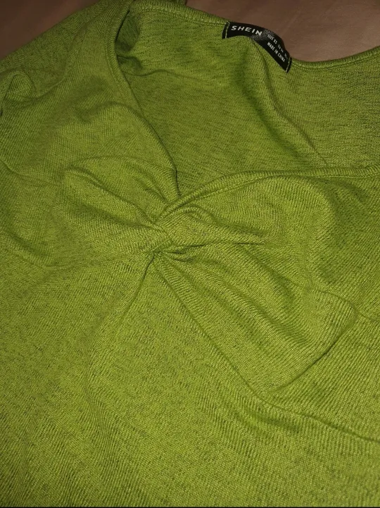 Flounce Sleeve Bodycon Dress image indicator(4)