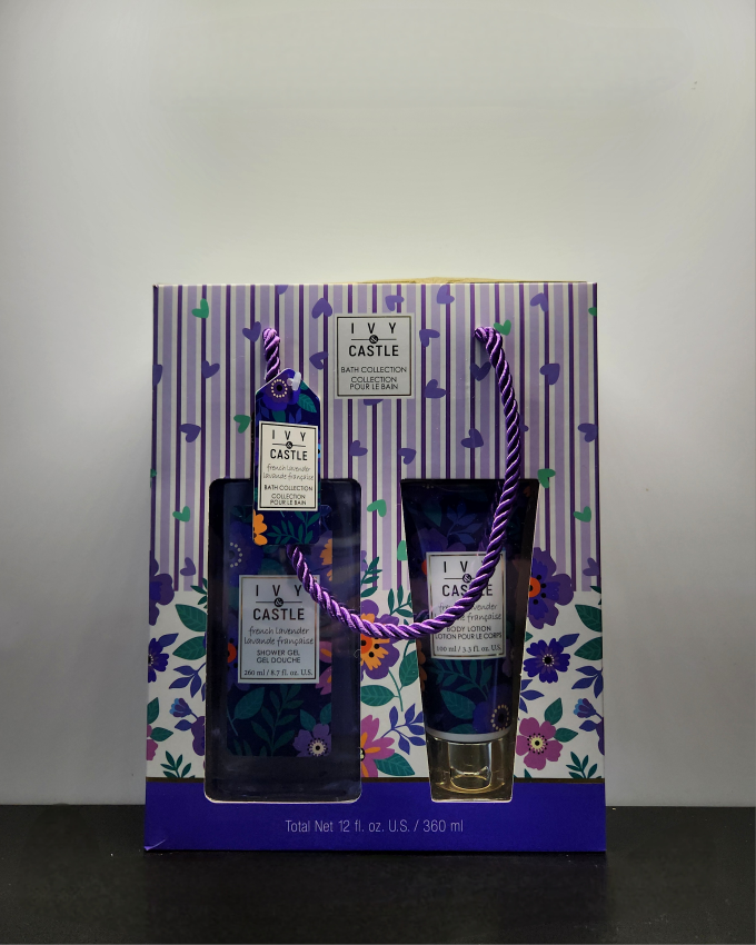 Ivy Castle French Lavender Bath Set