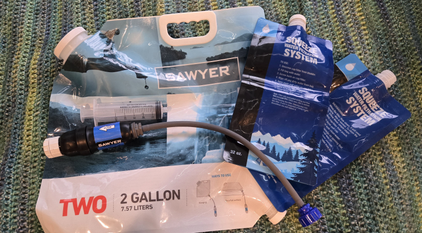 Sawyer Squeeze Water Filter System 2 gallon