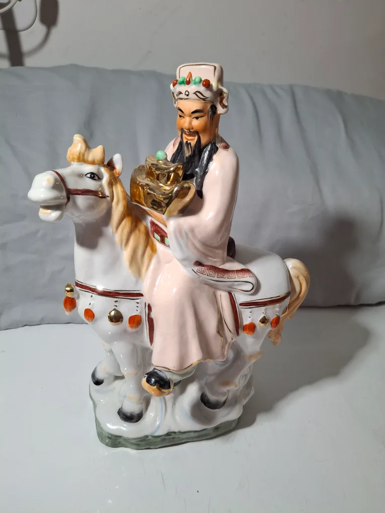 Vintage Figurine - money god 🇨🇦 thumbnail