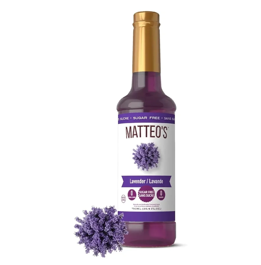 Matteo's Sugar Free Cocktail Syrup - Lavender thumbnail