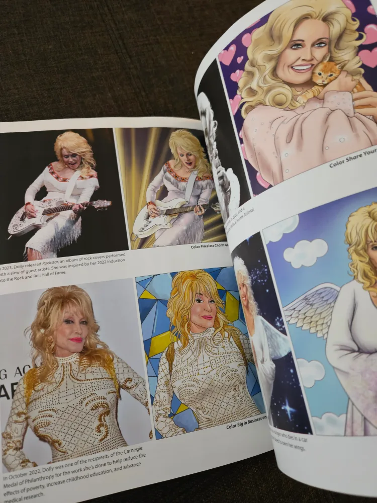 Ultimate Dolly Parton Colouring & Activity Book image indicator(2)