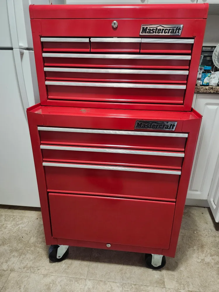 Mastercraft Red Tool Chest image indicator(6)