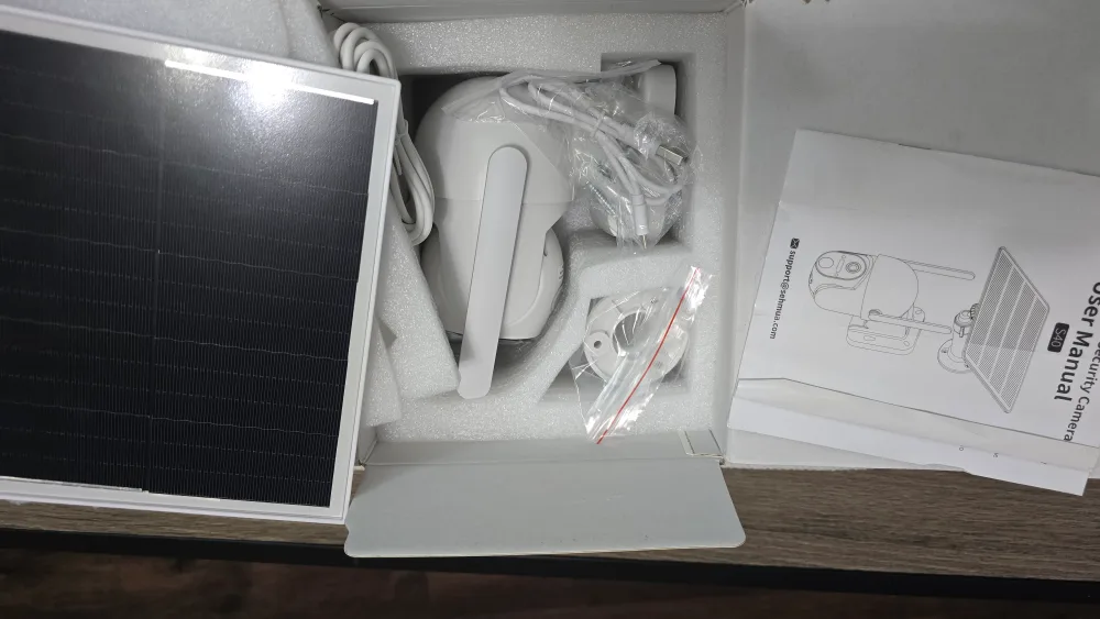 4G LTE Pan Tilt Security Camera w/ Solar Panel