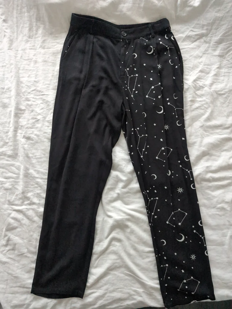 Disturbia Celestial Print Pants, Size US 10 thumbnail