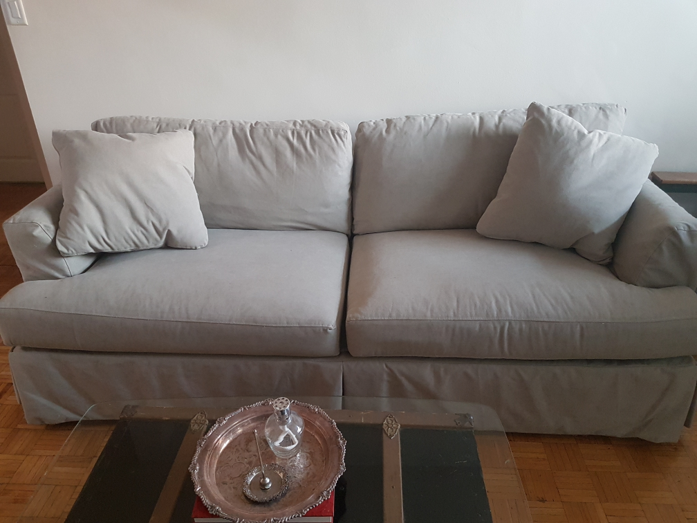 Comfortable Taupe Sofa