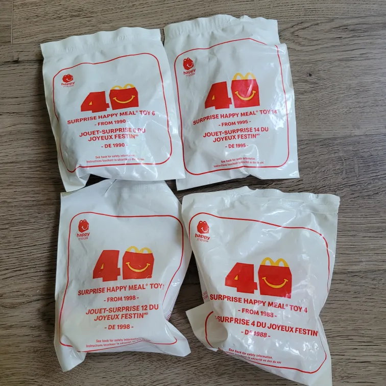 4pcs Lot McDonald's Toy thumbnail