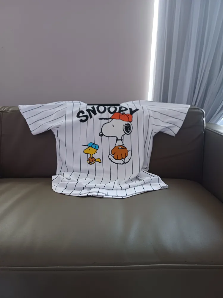 Peanuts Snoopy Baseball Jersey - Size M image indicator(3)
