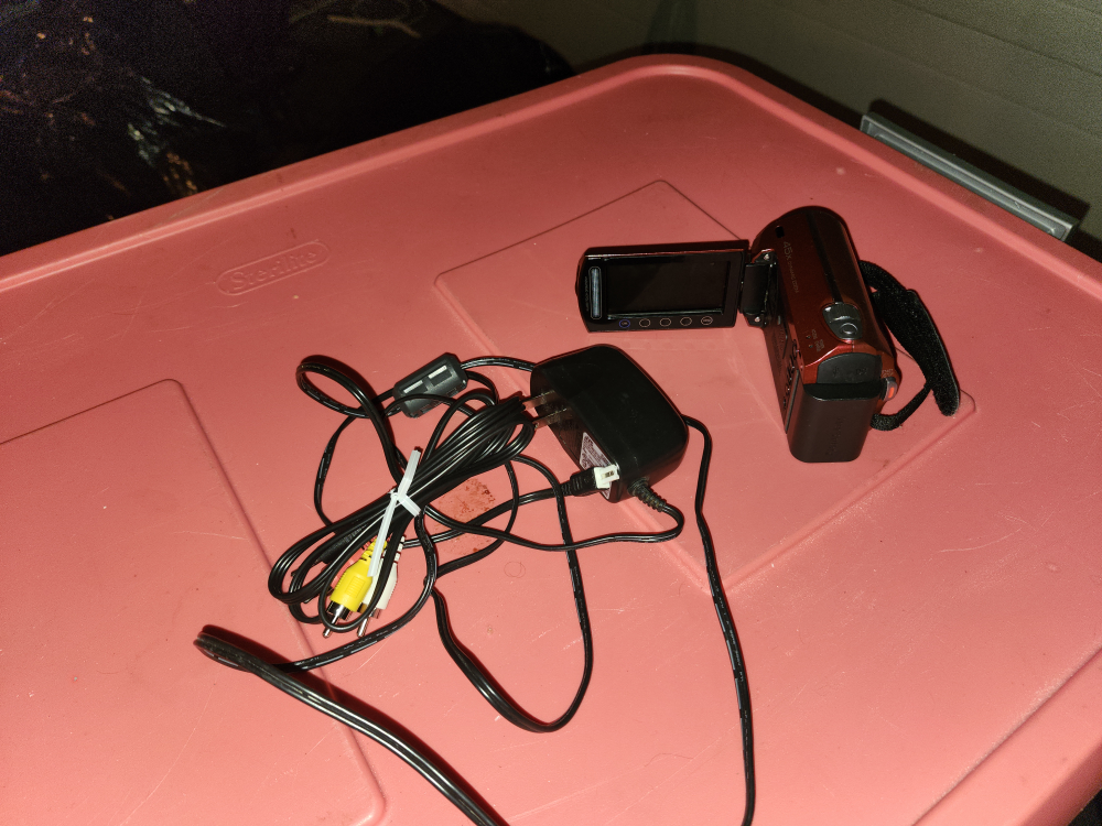 JVC Everio Camcorder with Charger - photo 2