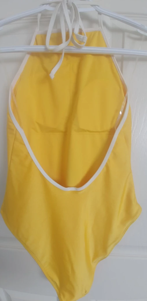 Yellow Halter Swimsuit - Size M - photo 2