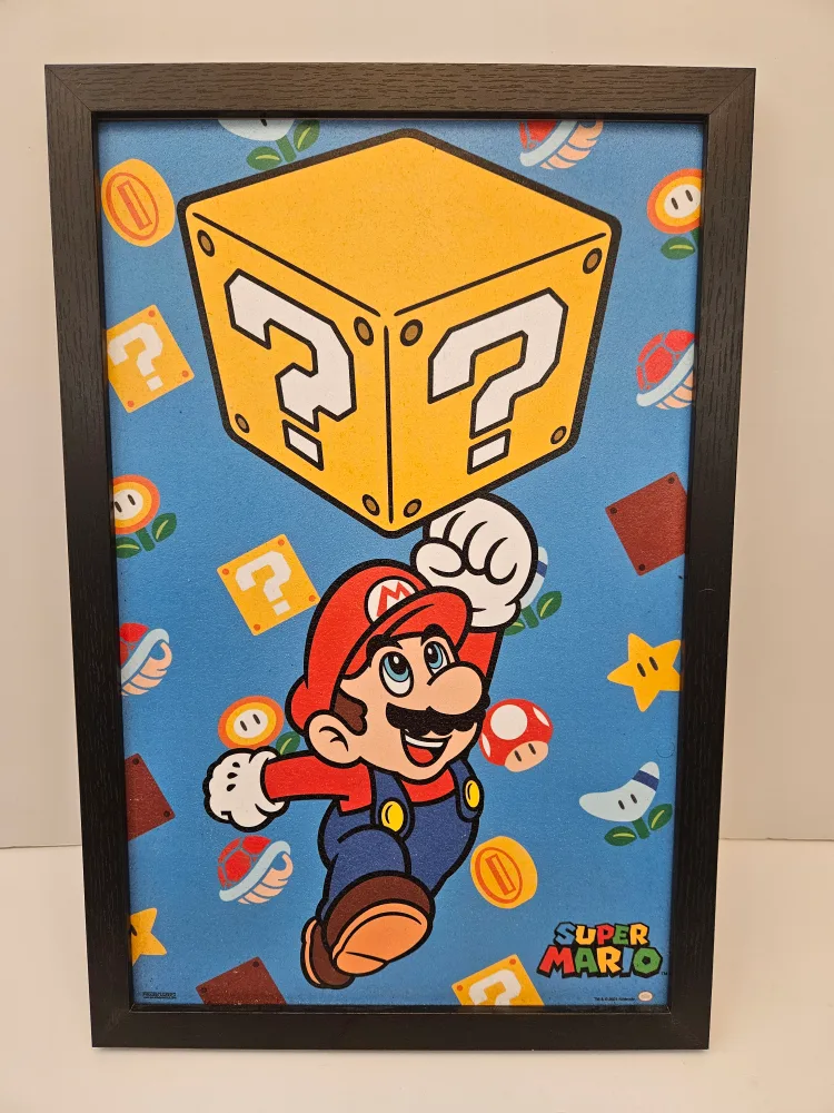 Super mario framed pictures thumbnail