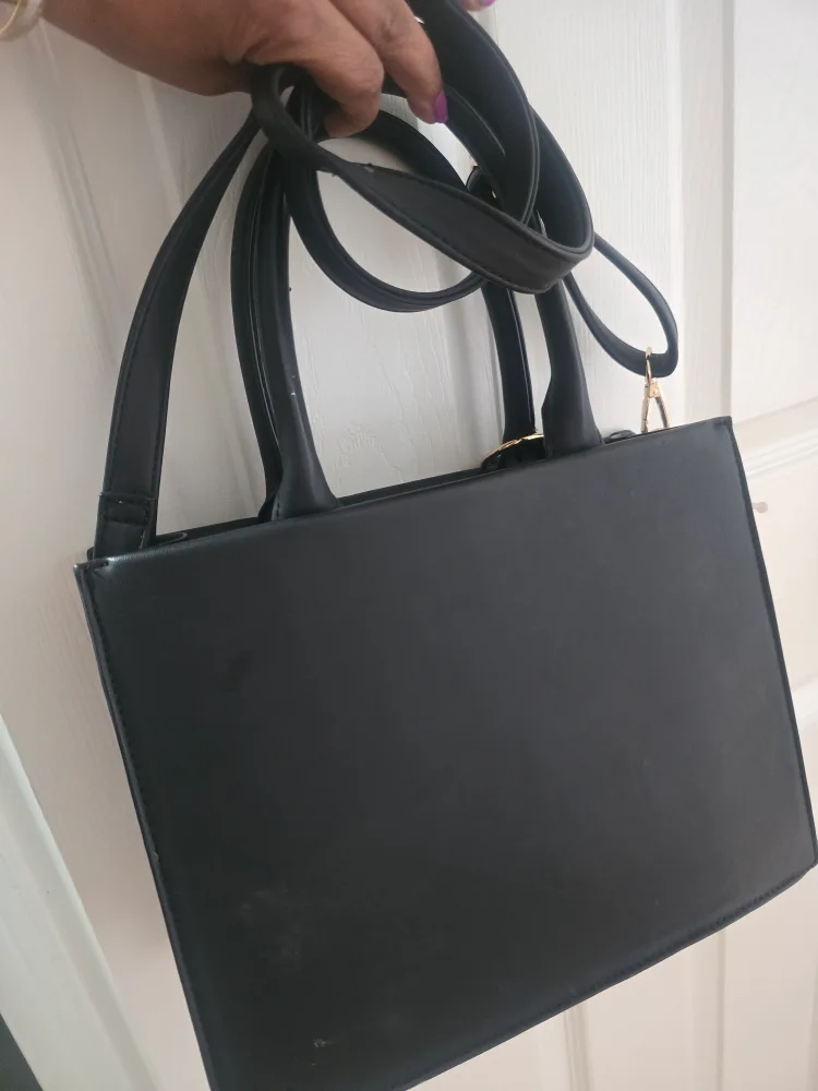 Black Call It Spring Tote Bag with Coin Purse image indicator(4)