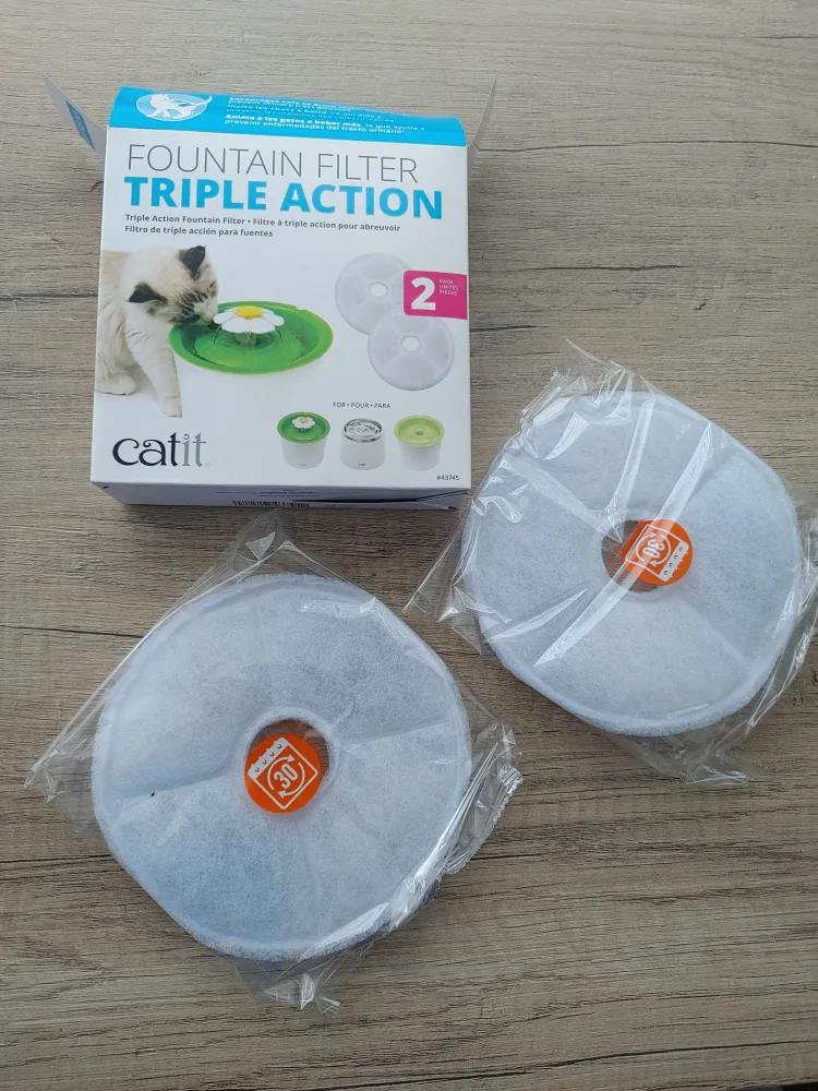 Catit Water Fountain Filters x2 image indicator(2)