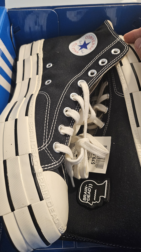 Converse x Brain Dead Chuck 70 High Top Black