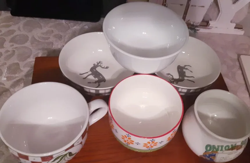 Assorted Bowls and Mugs thumbnail