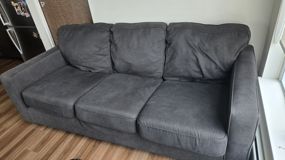 Grey 3-Seater Sofa