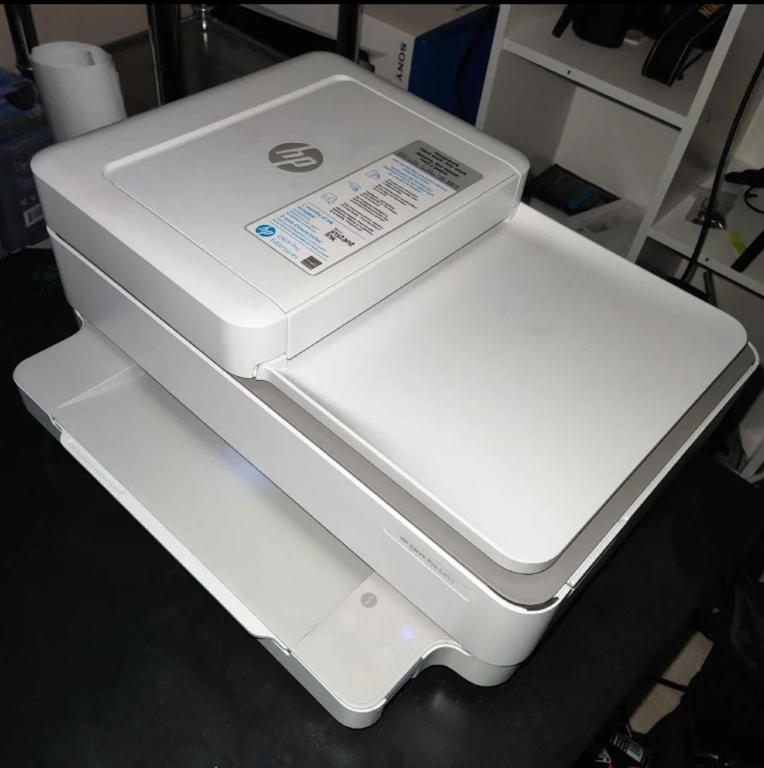 HP Envy Pro 6455 All in One Printer - White [MOVING SALE] thumbnail