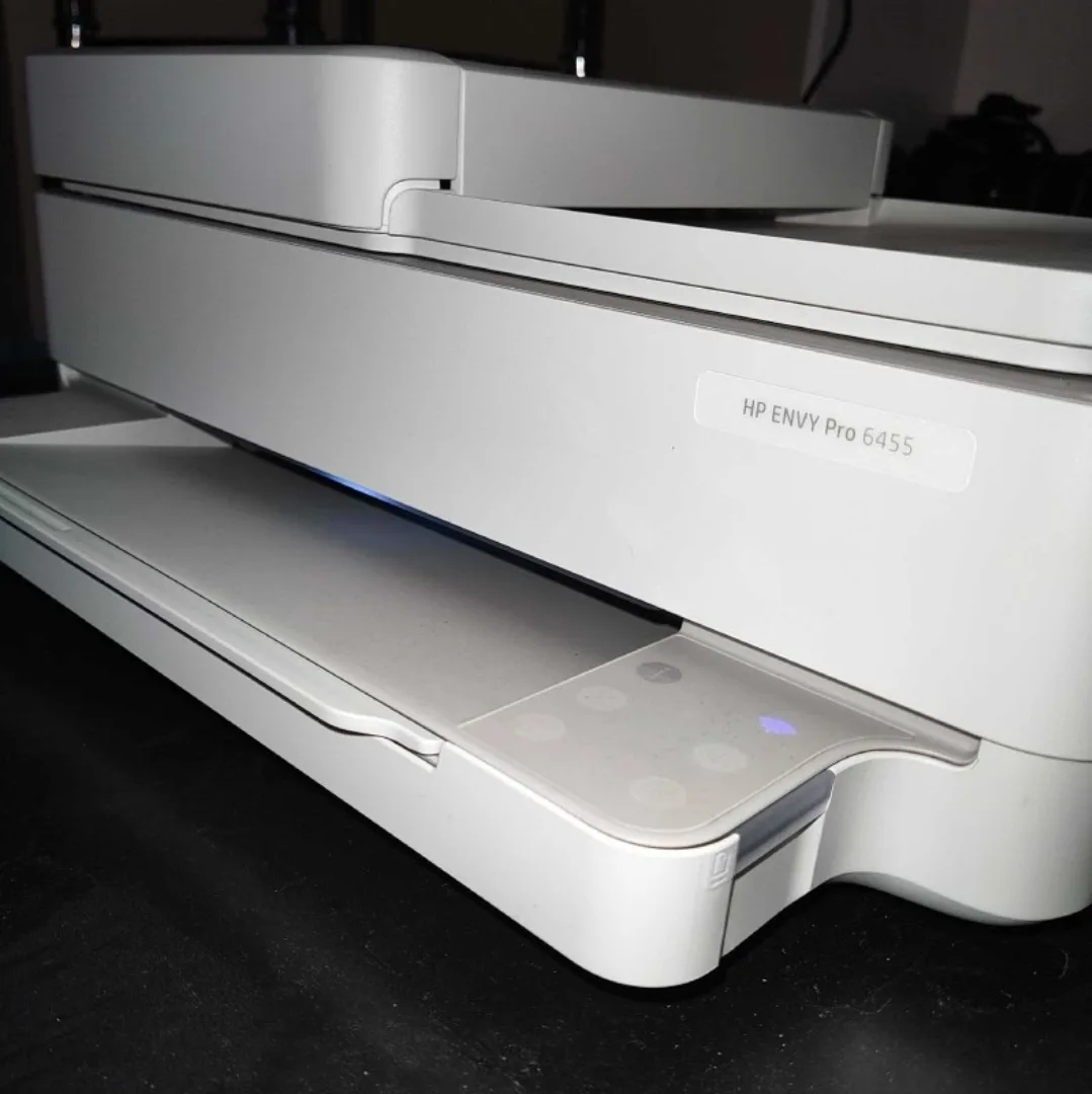 HP Envy Pro 6455 All in One Printer - White [MOVING SALE] image indicator(2)