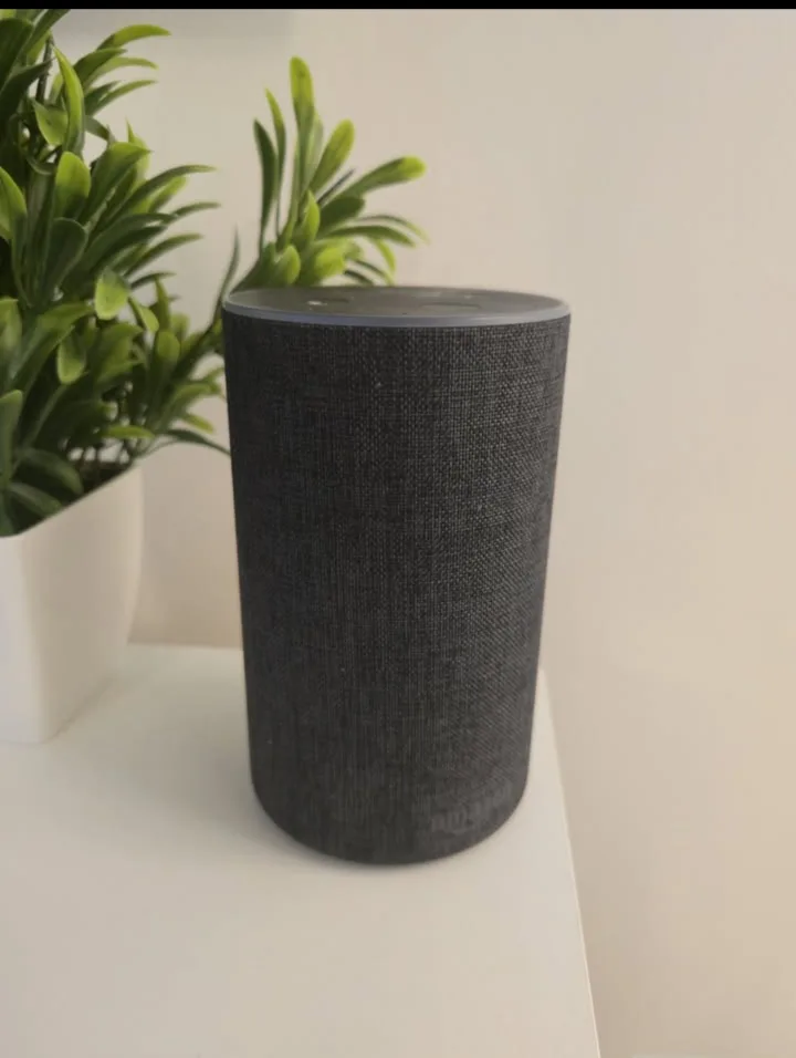 Amazon Echo (2nd Gen) Smart Speaker with Alexa – Charcoal Fabric thumbnail