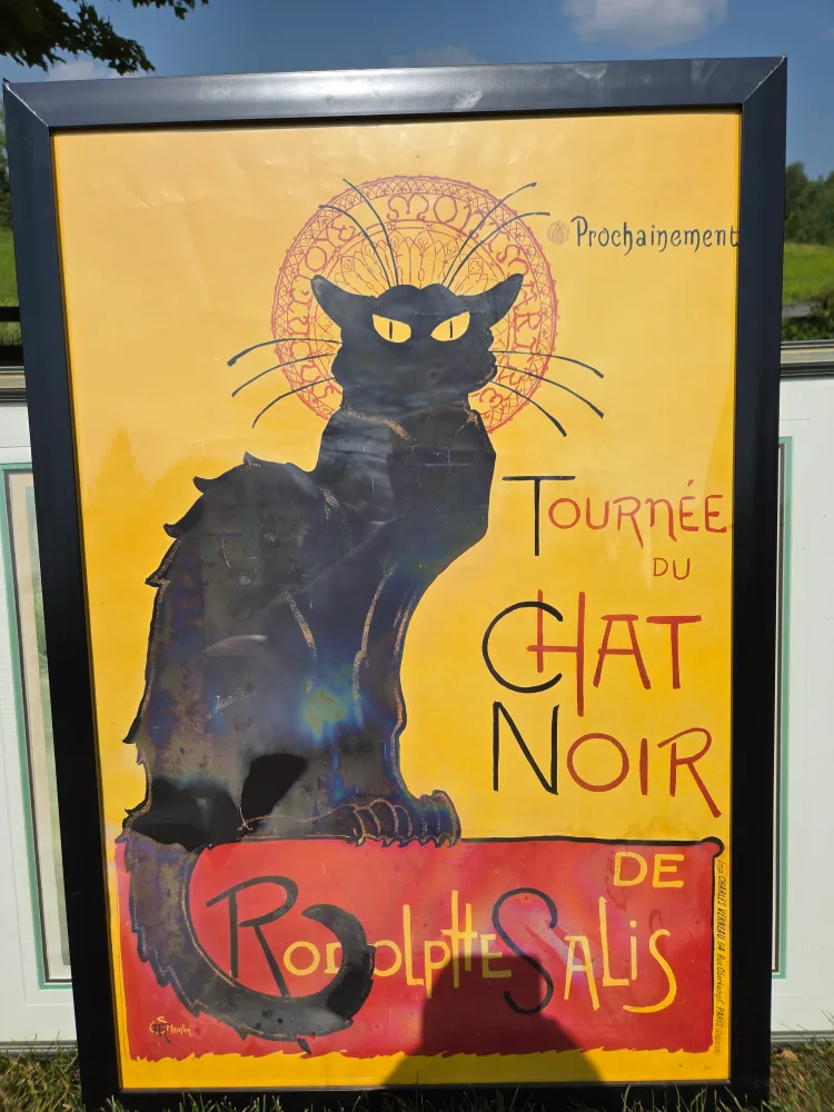 Le Chat Noir Framed Poster image indicator(4)