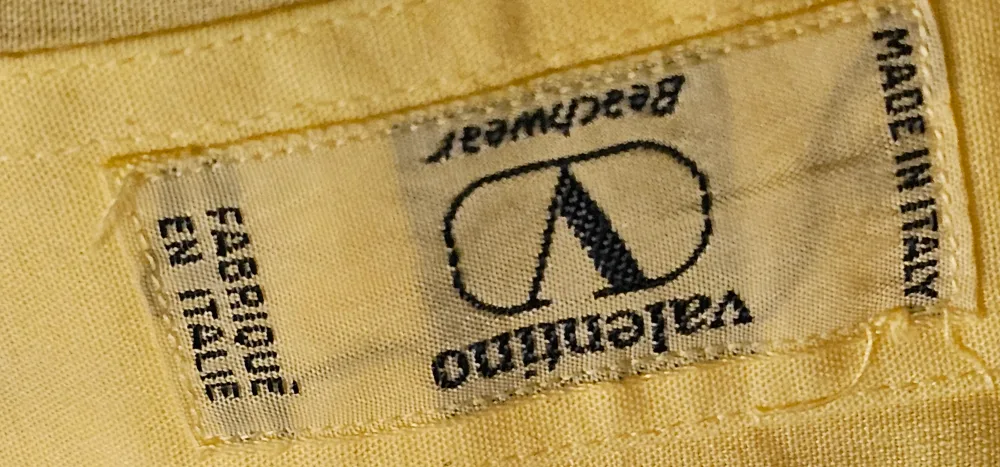 Valentino Yellow Beachwear Shirt image indicator(3)